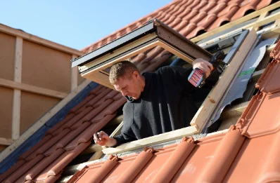 Pose de fenêtres de toit Velux aux Bâties